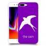 ציפור לבלוע כיסוי מגן קשיח בעיצוב אישי עם השם שלך ל Apple iPhone 8 Plus יחידה אחת סקרין מובייל