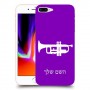 חצוצרה כיסוי מגן קשיח בעיצוב אישי עם השם שלך ל Apple iPhone 8 Plus יחידה אחת סקרין מובייל