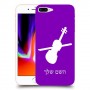 כינור כיסוי מגן קשיח בעיצוב אישי עם השם שלך ל Apple iPhone 8 Plus יחידה אחת סקרין מובייל