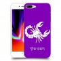 עקרב כיסוי מגן קשיח בעיצוב אישי עם השם שלך ל Apple iPhone 8 Plus יחידה אחת סקרין מובייל
