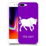 שור כיסוי מגן קשיח בעיצוב אישי עם השם שלך ל Apple iPhone 8 Plus יחידה אחת סקרין מובייל