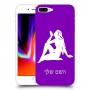 בתולה כיסוי מגן קשיח בעיצוב אישי עם השם שלך ל Apple iPhone 8 Plus יחידה אחת סקרין מובייל