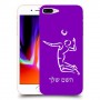 שחקן כדורעף כיסוי מגן קשיח בעיצוב אישי עם השם שלך ל Apple iPhone 8 Plus יחידה אחת סקרין מובייל