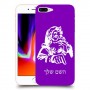 סנטה קלאוס כיסוי מגן קשיח בעיצוב אישי עם השם שלך ל Apple iPhone 8 Plus יחידה אחת סקרין מובייל