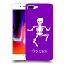 שלד כיסוי מגן קשיח בעיצוב אישי עם השם שלך ל Apple iPhone 8 Plus יחידה אחת סקרין מובייל