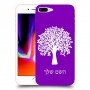 עץ כיסוי מגן קשיח בעיצוב אישי עם השם שלך ל Apple iPhone 8 Plus יחידה אחת סקרין מובייל