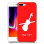 כינור כיסוי מגן קשיח בעיצוב אישי עם השם שלך ל Apple iPhone 8 Plus יחידה אחת סקרין מובייל