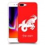 גדי כיסוי מגן קשיח בעיצוב אישי עם השם שלך ל Apple iPhone 8 Plus יחידה אחת סקרין מובייל