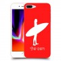 גלישה כיסוי מגן קשיח בעיצוב אישי עם השם שלך ל Apple iPhone 8 Plus יחידה אחת סקרין מובייל