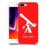 טלסקופ כיסוי מגן קשיח בעיצוב אישי עם השם שלך ל Apple iPhone 8 Plus יחידה אחת סקרין מובייל
