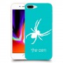 עכביש כיסוי מגן קשיח בעיצוב אישי עם השם שלך ל Apple iPhone 8 Plus יחידה אחת סקרין מובייל