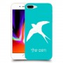 ציפור לבלוע כיסוי מגן קשיח בעיצוב אישי עם השם שלך ל Apple iPhone 8 Plus יחידה אחת סקרין מובייל