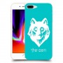 זאב כיסוי מגן קשיח בעיצוב אישי עם השם שלך ל Apple iPhone 8 Plus יחידה אחת סקרין מובייל