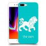 אריה כיסוי מגן קשיח בעיצוב אישי עם השם שלך ל Apple iPhone 8 Plus יחידה אחת סקרין מובייל