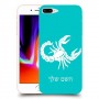 עקרב כיסוי מגן קשיח בעיצוב אישי עם השם שלך ל Apple iPhone 8 Plus יחידה אחת סקרין מובייל