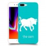 שור כיסוי מגן קשיח בעיצוב אישי עם השם שלך ל Apple iPhone 8 Plus יחידה אחת סקרין מובייל