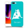 בתולה כיסוי מגן קשיח בעיצוב אישי עם השם שלך ל Apple iPhone 8 Plus יחידה אחת סקרין מובייל