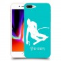 סקִי כיסוי מגן קשיח בעיצוב אישי עם השם שלך ל Apple iPhone 8 Plus יחידה אחת סקרין מובייל
