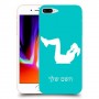 אימון ספורט - אישה כיסוי מגן קשיח בעיצוב אישי עם השם שלך ל Apple iPhone 8 Plus יחידה אחת סקרין מובייל
