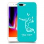 שחקן כדורעף כיסוי מגן קשיח בעיצוב אישי עם השם שלך ל Apple iPhone 8 Plus יחידה אחת סקרין מובייל
