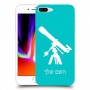 טלסקופ כיסוי מגן קשיח בעיצוב אישי עם השם שלך ל Apple iPhone 8 Plus יחידה אחת סקרין מובייל