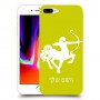קשת כיסוי מגן קשיח בעיצוב אישי עם השם שלך ל Apple iPhone 8 Plus יחידה אחת סקרין מובייל