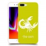 עקרב כיסוי מגן קשיח בעיצוב אישי עם השם שלך ל Apple iPhone 8 Plus יחידה אחת סקרין מובייל