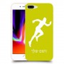 רץ כיסוי מגן קשיח בעיצוב אישי עם השם שלך ל Apple iPhone 8 Plus יחידה אחת סקרין מובייל