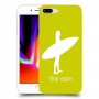גלישה כיסוי מגן קשיח בעיצוב אישי עם השם שלך ל Apple iPhone 8 Plus יחידה אחת סקרין מובייל