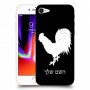 תרנגול כיסוי מגן קשיח בעיצוב אישי עם השם שלך ל Apple iPhone 8 יחידה אחת סקרין מובייל