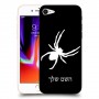עכביש כיסוי מגן קשיח בעיצוב אישי עם השם שלך ל Apple iPhone 8 יחידה אחת סקרין מובייל