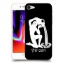 דלי כיסוי מגן קשיח בעיצוב אישי עם השם שלך ל Apple iPhone 8 יחידה אחת סקרין מובייל