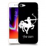 קשת כיסוי מגן קשיח בעיצוב אישי עם השם שלך ל Apple iPhone 8 יחידה אחת סקרין מובייל