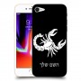 עקרב כיסוי מגן קשיח בעיצוב אישי עם השם שלך ל Apple iPhone 8 יחידה אחת סקרין מובייל