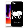 שור כיסוי מגן קשיח בעיצוב אישי עם השם שלך ל Apple iPhone 8 יחידה אחת סקרין מובייל