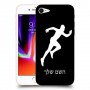 רץ כיסוי מגן קשיח בעיצוב אישי עם השם שלך ל Apple iPhone 8 יחידה אחת סקרין מובייל