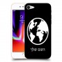עולם כיסוי מגן קשיח בעיצוב אישי עם השם שלך ל Apple iPhone 8 יחידה אחת סקרין מובייל