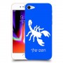 עקרב כיסוי מגן קשיח בעיצוב אישי עם השם שלך ל Apple iPhone 8 יחידה אחת סקרין מובייל