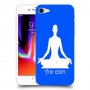 יוגה כיסוי מגן קשיח בעיצוב אישי עם השם שלך ל Apple iPhone 8 יחידה אחת סקרין מובייל