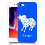 טלה כיסוי מגן קשיח בעיצוב אישי עם השם שלך ל Apple iPhone 8 יחידה אחת סקרין מובייל