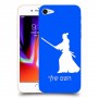 סמוראי כיסוי מגן קשיח בעיצוב אישי עם השם שלך ל Apple iPhone 8 יחידה אחת סקרין מובייל