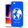 עולם כיסוי מגן קשיח בעיצוב אישי עם השם שלך ל Apple iPhone 8 יחידה אחת סקרין מובייל