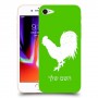 תרנגול כיסוי מגן קשיח בעיצוב אישי עם השם שלך ל Apple iPhone 8 יחידה אחת סקרין מובייל