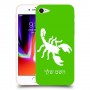 עקרב כיסוי מגן קשיח בעיצוב אישי עם השם שלך ל Apple iPhone 8 יחידה אחת סקרין מובייל