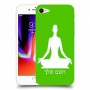 יוגה כיסוי מגן קשיח בעיצוב אישי עם השם שלך ל Apple iPhone 8 יחידה אחת סקרין מובייל