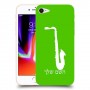 סקספון כיסוי מגן קשיח בעיצוב אישי עם השם שלך ל Apple iPhone 8 יחידה אחת סקרין מובייל