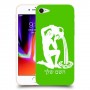 דלי כיסוי מגן קשיח בעיצוב אישי עם השם שלך ל Apple iPhone 8 יחידה אחת סקרין מובייל