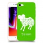 טלה כיסוי מגן קשיח בעיצוב אישי עם השם שלך ל Apple iPhone 8 יחידה אחת סקרין מובייל