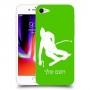 סקִי כיסוי מגן קשיח בעיצוב אישי עם השם שלך ל Apple iPhone 8 יחידה אחת סקרין מובייל