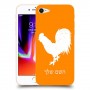תרנגול כיסוי מגן קשיח בעיצוב אישי עם השם שלך ל Apple iPhone 8 יחידה אחת סקרין מובייל